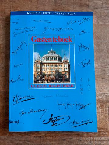 Gastenboek Kurhaus Hotel Scheveningen - Gesigneerd beschikbaar voor biedingen