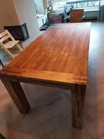 Acacia houten tafel, Huis en Inrichting, Tafels | Eettafels, Ophalen, Gebruikt, 200 cm of meer, 50 tot 100 cm