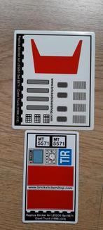 Lego 5571 black cat stickers nieuw netjes zeer model team, Ophalen of Verzenden, Nieuw, Complete set, Lego