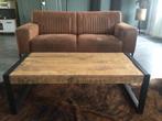 Mango houten salontafel, Huis en Inrichting, Tafels | Salontafels, Ophalen, Gebruikt, 100 tot 150 cm, 50 tot 100 cm