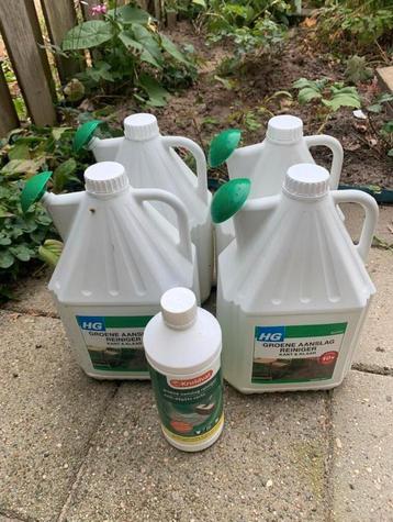4x nieuwe fles HG groene aanslagverwijderaar beschikbaar voor biedingen
