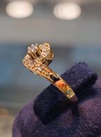 Prachtige Diamant gouden ring 14k 0.30 ct, Nieuw, Ophalen of Verzenden, 17 tot 18, Goud