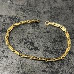 18k gouden armband monte carlo schakel, Sieraden, Tassen en Uiterlijk, Ophalen of Verzenden