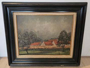 Schilderij F. Delancker 1978 beschikbaar voor biedingen