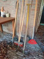 Tuingereedschap: Harken, Bezems, Grondboor, Schoffels, Ophalen, Gebruikt, Bezem