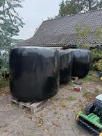 Grote ronde balen hooi, Ophalen, Vee