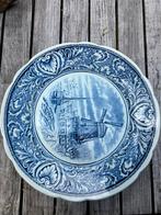 Delfts blauw bord, Antiek en Kunst, Antiek | Wandborden en Tegels, Ophalen