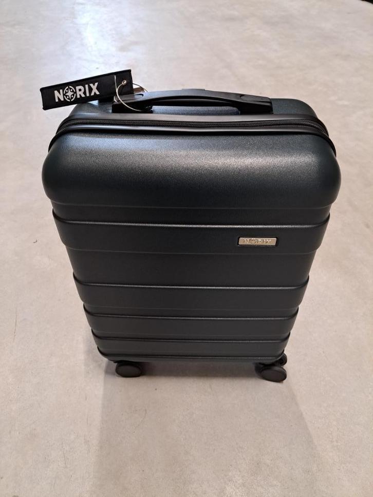 Reiskoffer groot 76x49x27 - 100L - Norix - Forest Green, Sieraden, Tassen en Uiterlijk, Koffers, Zo goed als nieuw, Hard kunststof