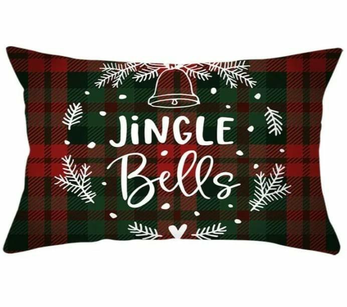 2 x Nieuwe Kerst Kussenhoezen. Nu 10.00 Verzendkosten 1,00, Huis en Inrichting, Woonaccessoires | Kussens, Nieuw, Groen, Rechthoekig