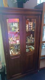 Glazen vitrinekast 95x41x192 cm, Ophalen of Verzenden, Zo goed als nieuw, H, H