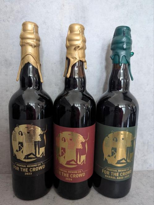 For the crowd Frontaal, Verzamelen, Biermerken, Nieuw, Flesje(s), Overige merken, Ophalen of Verzenden