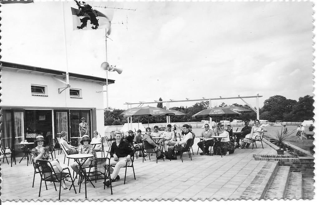Europa Camping op de Cauberg  Valkenburg., Ophalen of Verzenden, 1960 tot 1980, Ongelopen, Limburg