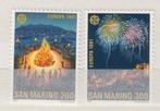 A303 CEPT san marino 1225 1226 pf nieuwjaar vuur en vuurwerk, Verzenden, Overige landen, Postfris