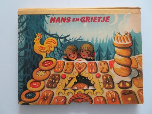 Vintage Pop-up boek  -  Hans en Grietje  - V. Kubasta 1961, Boeken, Prentenboeken en Plaatjesalbums, Gelezen, Prentenboek, Ophalen of Verzenden