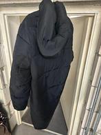 Zwarte Jas Lange, Ophalen of Verzenden, Zo goed als nieuw, Maat 38/40 (M), Zwart