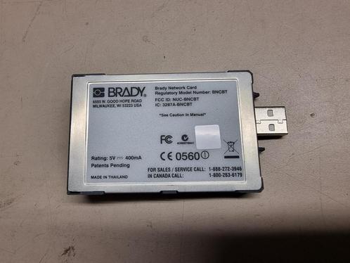 Brady Network Card Bluetooth, Computers en Software, Labelprinters, Gebruikt, Ophalen of Verzenden