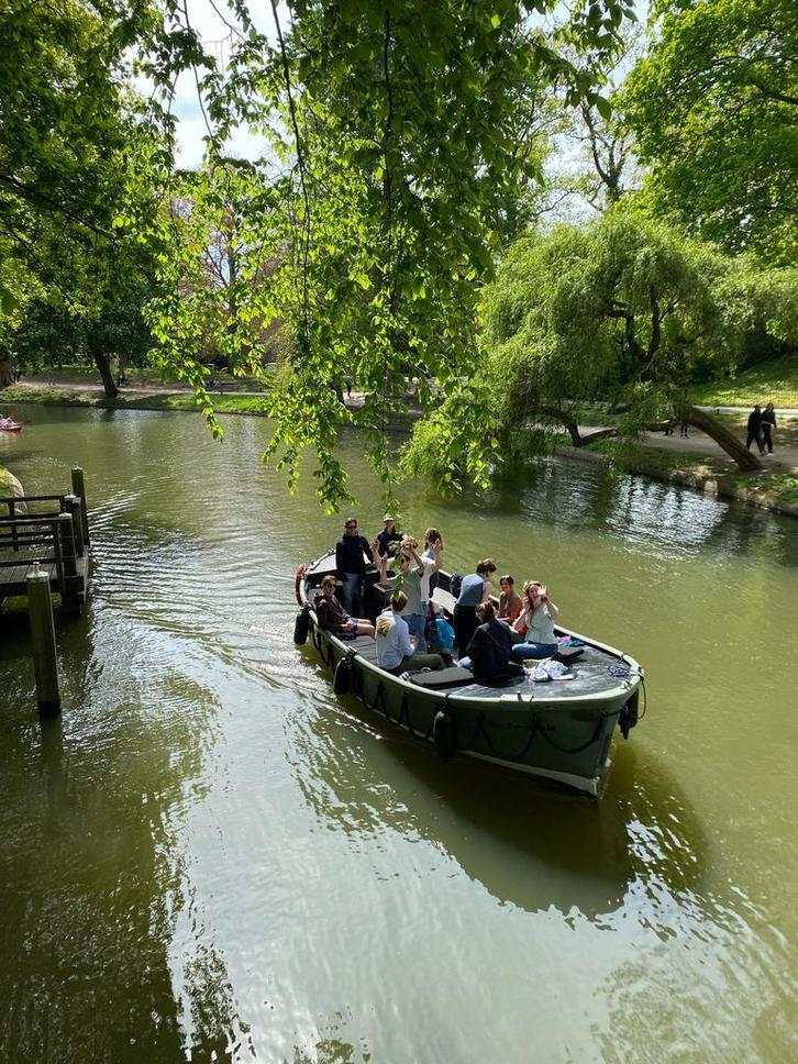 Uitstekende Elektrische Reddingssloep (8x3m), Watersport en Boten, Sloepen, Zo goed als nieuw, Tot 10 pk, 6 meter of meer, Binnenboordmotor