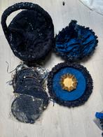 Kina set donkerblauw, Hobby en Vrije tijd, Ophalen, Zo goed als nieuw, Feestartikel, Geboorte of Huwelijk