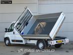 Opel Movano 140PK 3 zijdige Kipper Dubbel Cabine Airco Cruis, Stof, Euro 6, 4 cilinders, 7 stoelen