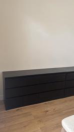 2x Ikea malm kast zwart, Ophalen of Verzenden, Zo goed als nieuw