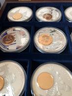 Voor de verzamelaar!!!!Mooie Cassette met 12 munten (bieden), Postzegels en Munten, Munten | Europa | Euromunten, Verzenden, 2 euro