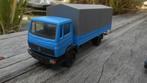 1:50 Conrad Ecoliner  Mercedes Benz huif opbouw bakwagen, Ophalen of Verzenden, Zo goed als nieuw, Bus of Vrachtwagen, NZG