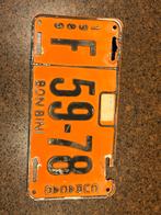 Curaçao Kentekenplaat F-59-78 (1989) - Bon Bini, Ophalen of Verzenden