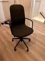 Bureaustoel langfjall IKEA, Huis en Inrichting, Bureaustoelen, Ophalen, Zo goed als nieuw, Zwart, Bureaustoel