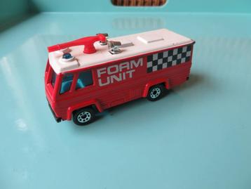 Matchbox Command Vehicle Foam Unit Brandweer  beschikbaar voor biedingen