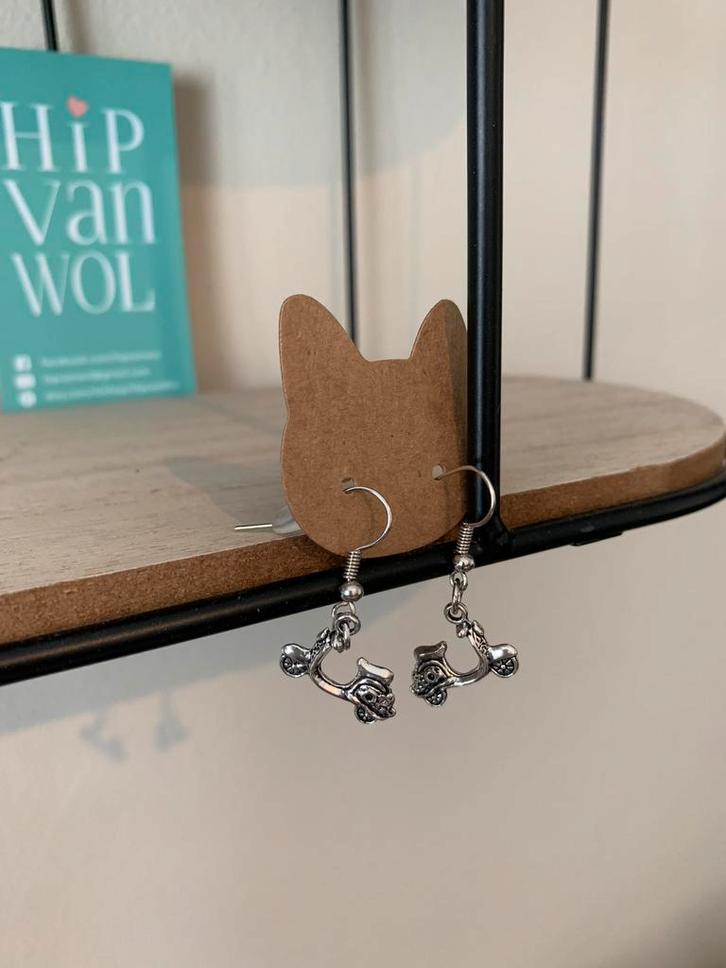 Vespa, Sieraden, Tassen en Uiterlijk, Oorbellen, Nieuw, Hangers, Overige materialen, Zilver, Ophalen of Verzenden