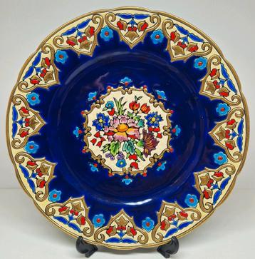 Emaux de Longwy sierbord Renaissance decor M.P. Chevallier. beschikbaar voor biedingen