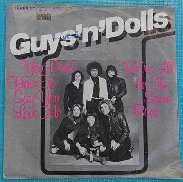 guys & dolls - you don't have to say you love me beschikbaar voor biedingen