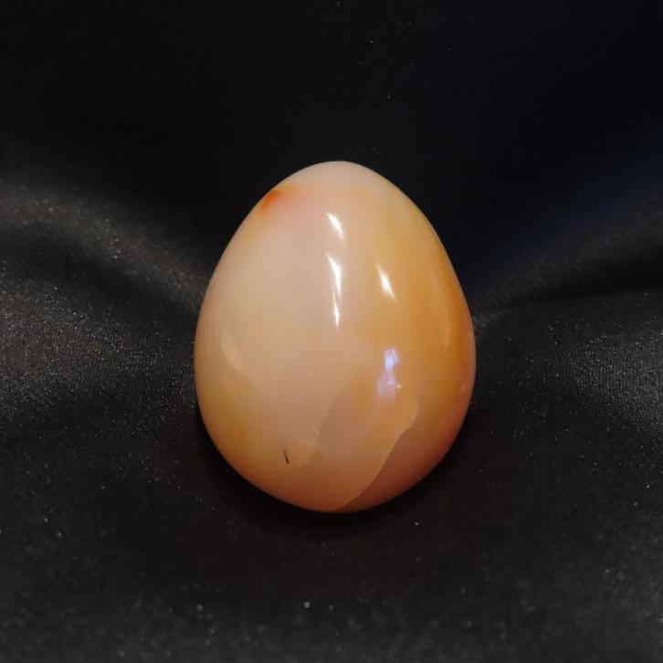 Ei perzik calciet, Sieraden, Tassen en Uiterlijk, Edelstenen, Nieuw, Ophalen of Verzenden