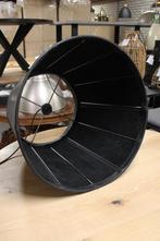 2 x grote luxe ronde hanglamp Lola Jess Design echt leer !!, Ophalen of Verzenden, Zo goed als nieuw, Overige materialen