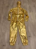 Carnavalspak - Trainingspak goud (M/L), Maat 52/54 (L), Carnaval, Onbekend, Ophalen of Verzenden