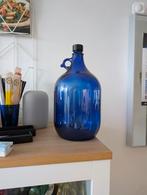 5L Blue Glas Bottle, Ophalen, Blauw, Minder dan 50 cm, Glas