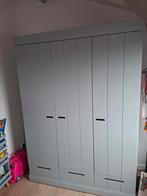 Woood Connect 3 deurs kledingkast betongrijs, 100 tot 150 cm, Zo goed als nieuw, 50 tot 75 cm, Ophalen