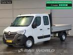 Renault Master 150PK Open Laadbak Dubbel Cabine 150PK Airco, Auto's, Bestelauto's, Stof, Gebruikt, Euro 6, 4 cilinders