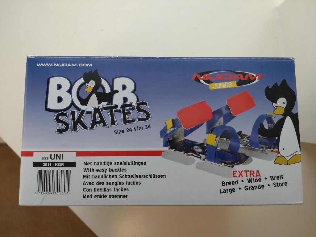 Verstelbare glij-ijzers Nijdam, Ophalen, Zo goed als nieuw, Overige typen, Nijdam