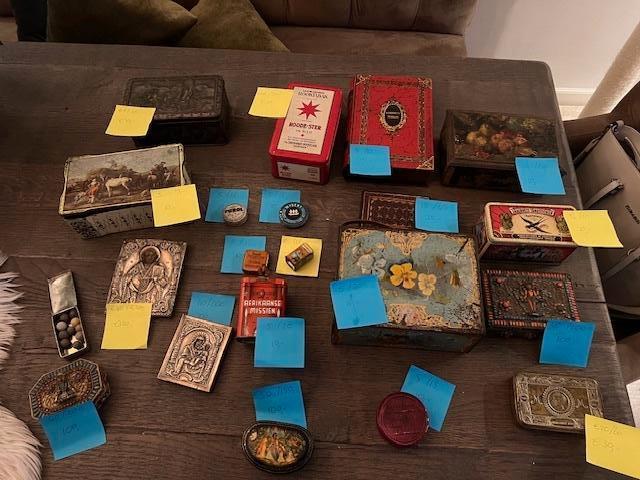 tinnen bakjes, Antiek en Kunst, Antiek | Tin, Ophalen