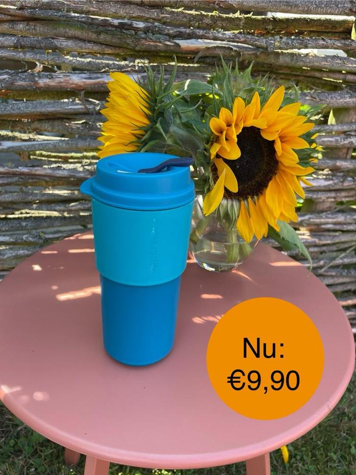 Nieuw Tupperware Easy to Go beker, Huis en Inrichting, Keuken | Keukenbenodigdheden, Nieuw, Ophalen of Verzenden