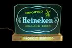 Amerikaanse reclame verlichting van Heineken 1, Ophalen of Verzenden, Gebruikt, Lichtbak of (neon) lamp
