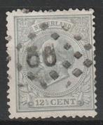 Puntstempel 99 op NVPH 22, Postzegels en Munten, Postzegels | Nederland, Verzenden, T/m 1940, Gestempeld