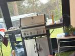 Grand cafe gas bbq, grijs rvs, Tuin en Terras, Gasbarbecues, Ophalen