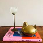 Vintage messing eenden opbergdoosje, Antiek en Kunst, Verzenden, Koper