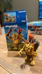 Playmobil Knights 9343 reuzentrol met soldatendwerg, Kinderen en Baby's, Speelgoed | Playmobil, Complete set, Ophalen of Verzenden