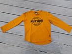 K124 Geel shirt JM maat 110/116, Gebruikt, Ophalen of Verzenden, Shirt of Longsleeve, Jongen