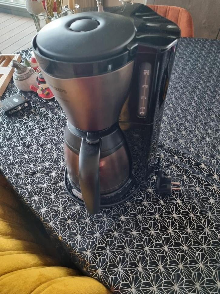 Philips Gaia Koffiezetapparaat titanium., Witgoed en Apparatuur, Koffiezetapparaten, Ophalen, Gebruikt, Koffiemachine