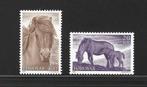 Faroer 250-251 dieren paarden 1993 serie postfris, Verzenden, Postfris, Dier of Natuur