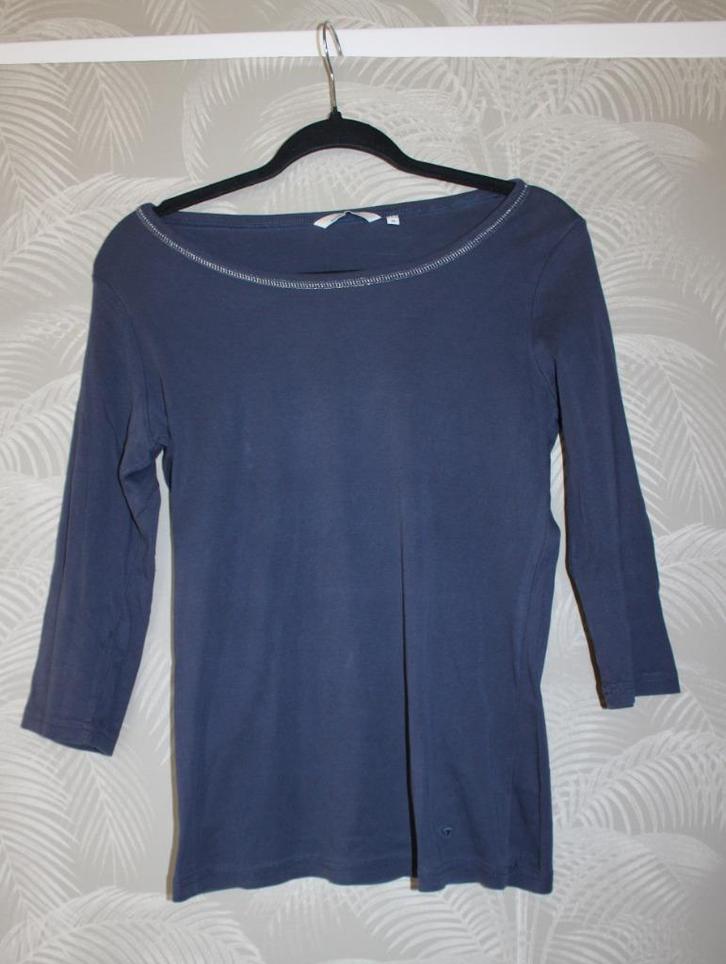 Longsleeve van Tom Tailor maat M, Kleding | Dames, T-shirts, Gedragen, Maat 38/40 (M), Blauw, Lange mouw, Ophalen of Verzenden